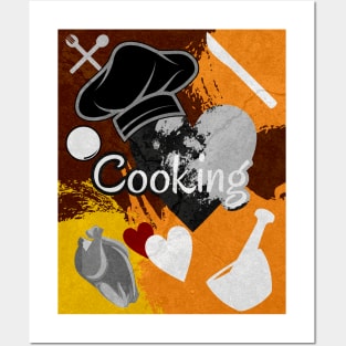 I love cooking poster vintage Posters and Art